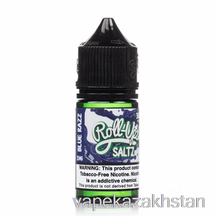 Vape Smoke Blue Raspberry - Juice Roll-Upz SALT - 30mL 50mg